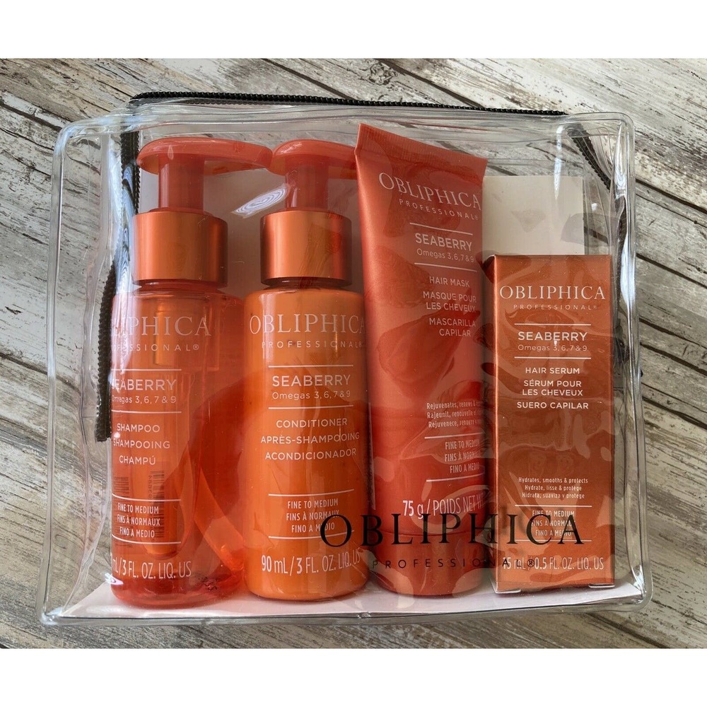 Obliphica Seaberry Travel Kit Pro - Fine / Medium